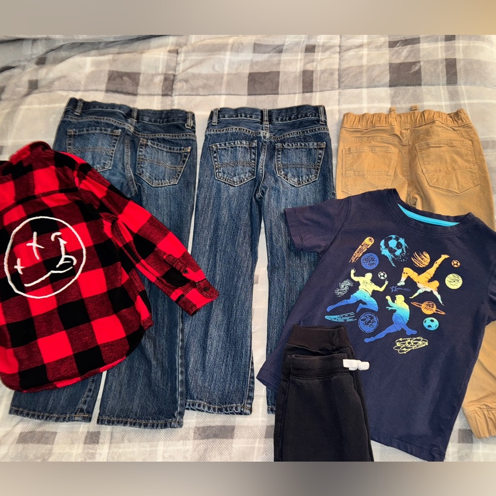6 Piece Lot Boys Size 5